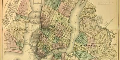 Старый Нью-Йорк карта