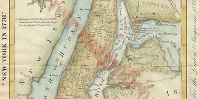Антикварные карты NYC
