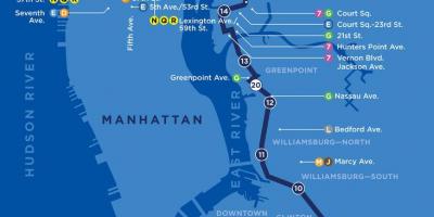 Нью-йоркский марафон карте