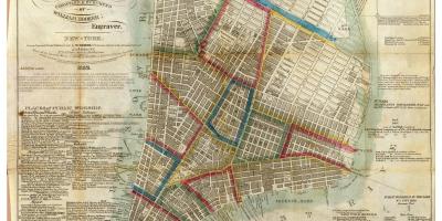 Нью-Йорк исторические карты
